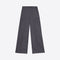 VILAGALLO Beti Tweed Crop Wide Leg Trousers in Grey Melange