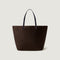 NAGHEDI Jet Setter Large Tote Handbag in Chocolate