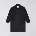 EDWIN Mac Wool Coat in Black