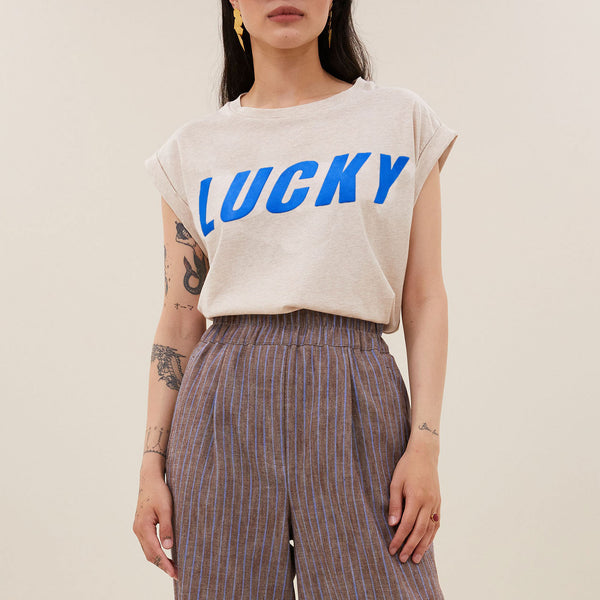 BY-BAR Tobi Speed Top in Oyster Melee