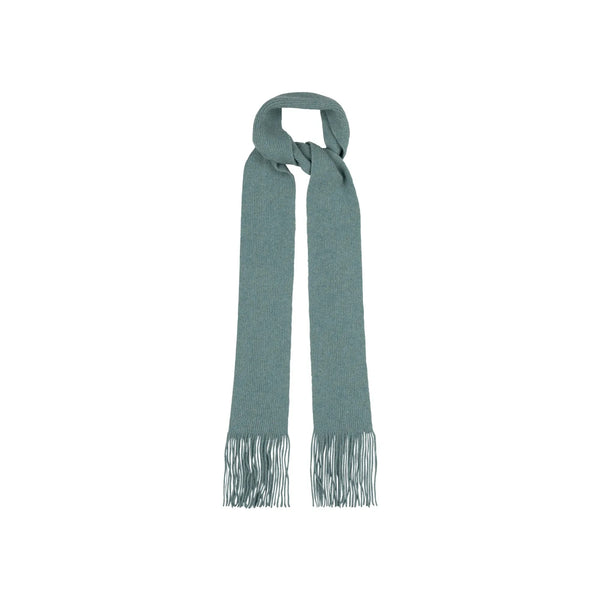 QUINTON & CHADWICK Angora Skinny Scarf in Jade