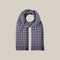 MOISMONT Vichy No693 Check Scarf in Dream
