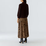 OUI Stand Up Collar Jumper in Ganache