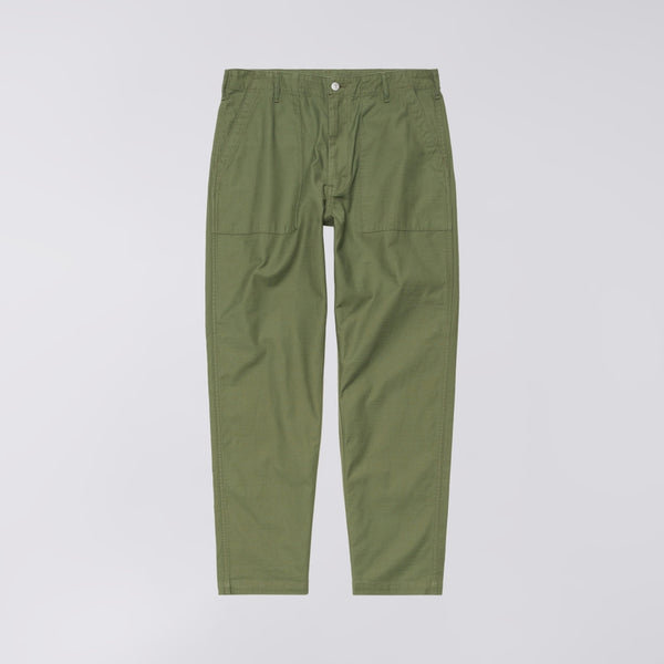 EDWIN Baker Cotton Utility Pant in Olive
