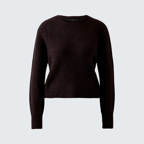 OUI Super Soft Alpaca Blend Jumper in Ganache