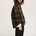 SACRECOEUR Bayle Scottish Check Embroidered Shirt in Multi