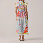 NOIB Estella Maxi Dress in Summer Zest