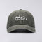 EDWIN Soft Washed 6 Panel Cap  in Black Stone Washed