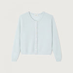 AMERICAN VINTAGE Vitow Alpaca Mix Cardigan in Frosted Melange