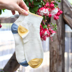 BLACK COLOUR BCLexie Anklet Socks in Light Yellow