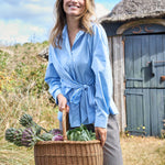 BLACK COLOUR BCSilje Shirt in Light Blue