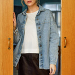 BLACK COLOUR BCMay Loose Blouse in White