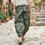BLACK COLOUR BCAlly Balloon Pant in Army Camouflage