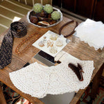 BLACK COLOUR BCReeva Cotton Cuffs in White