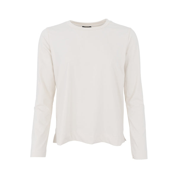 BLACK COLOUR BCMay V-Neck Top in Off White