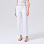 AGOLDE Harper Crop Jeans in White Wash