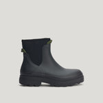 TRETORN Blasia Waterproof Rubber Chelsea Boots in Black