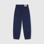 BEATRIZ FUREST Barlovento Wide Leg Jeans in Denim Navy