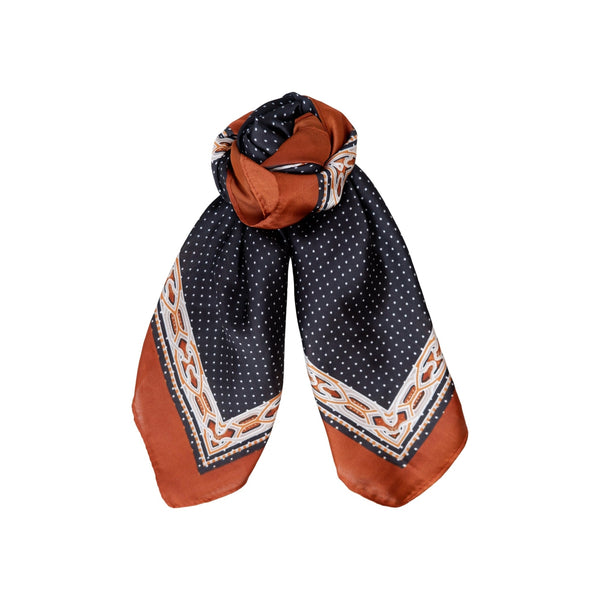 BLACK COLOUR BCRaquel Satin Scarf in Black