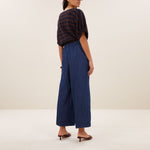 BY-BAR Merle Big Stripe Top in Coffee Bean