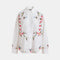 ESSENTIEL ANTWERP Jayme Embroidered Shirt in Off White