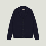 JOHN SMEDLEY Rockford Eco Cashmere Jacket in Midnight