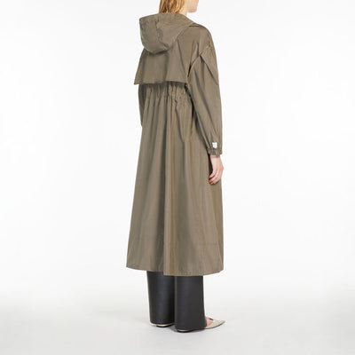 S MAX MARA Teodoro Raincoat in Clay