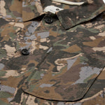 ANERKJENDT Akodin Camo Tec Overshirt in Forest Night