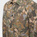 ANERKJENDT Akodin Camo Tec Overshirt in Forest Night