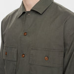 ANERKJENDT Akotto Overshirt in Forest Night