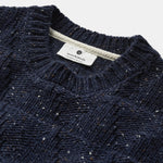 ANERKJENDT Aksinus Heavy Wool Jumper in Sky Captain