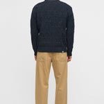 ANERKJENDT Aksinus Heavy Wool Jumper in Sky Captain