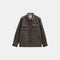 ANERKJENDT Akoscar Wool Overshirt in Caviar