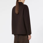 S MAX MARA SMMCloe Short Single-Breasted Jacket in Brown