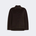 S MAX MARA SMMCloe Short Single-Breasted Jacket in Brown