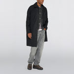 EDWIN Mac Wool Coat in Black