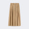 S MAX MARA SMMPineta Cotton Poplin Skirt in Desert