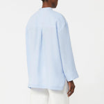 S MAX MARA SMMCantico Linen Shirt in Light Blue