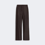 S MAX MARA SMMFloria Stretch Wool Joggers in Brown