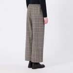 S MAX MARA SMMVischio Chequered Flannel Joggers in UItramarine