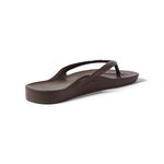 ARCHIES Arch Support Flip Flops in Brown
