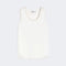 S MAX MARA SMMestri Sleeveless Satin Top in Ivory