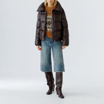 OUI Padded Puffer Jacket in Ganache