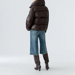 OUI Padded Puffer Jacket in Ganache