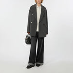 S MAX MARA Lusso Denim Trouser in Black