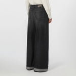 S MAX MARA Lusso Denim Trouser in Black
