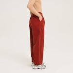 SACRECOEUR Leon Wide Leg Trousers in Paprika