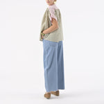 ORFEO Nah Short Sleeve Blouse in Pink Check