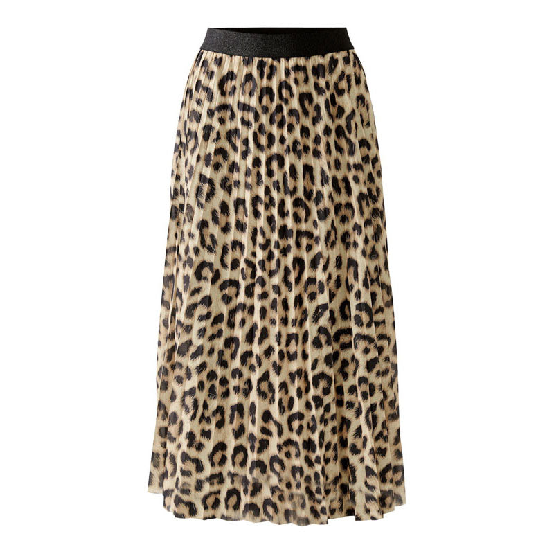 OUI 92426 Skirt in Camel Grey