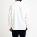 OLIVER SPENCER Atlanta Long Sleeve Shirt in Brecon White